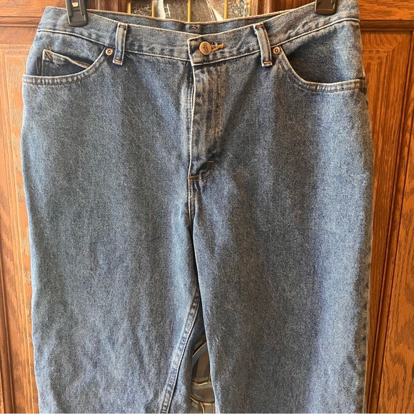 Chic Women's Classic Blue Denim Jeans size 14 100% Cotton - Picture 4 of 14